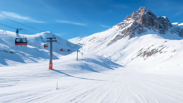 Snow Above the Mediterranean: A Winter Secret Hidden in Saklıkent Ski Center